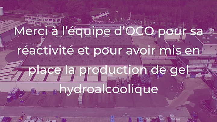 OCO participe à l'effort de solidarité collectif